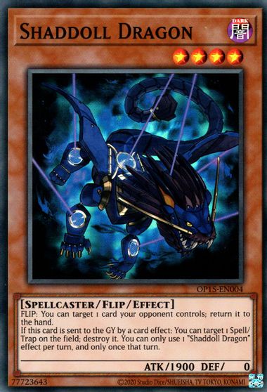 Shaddoll Dragon [OP15-EN004] Super Rare | Devastation Store