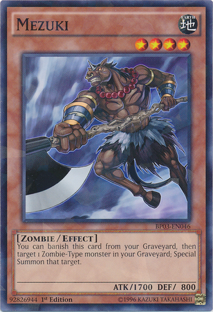 Mezuki [BP03-EN046] Shatterfoil Rare | Devastation Store
