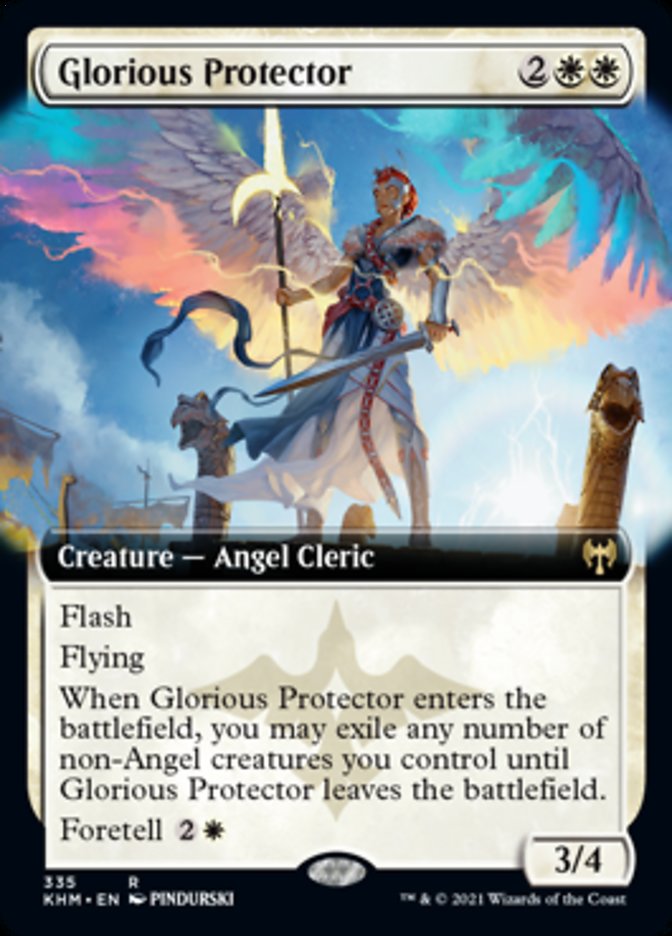 Glorious Protector (Extended Art) [Kaldheim] | Devastation Store