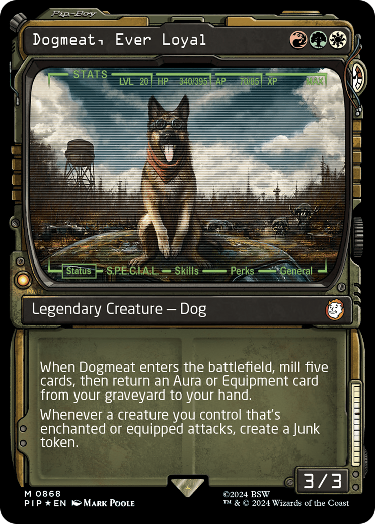 Dogmeat, Ever Loyal (Showcase) (Surge Foil) [Fallout] | Devastation Store