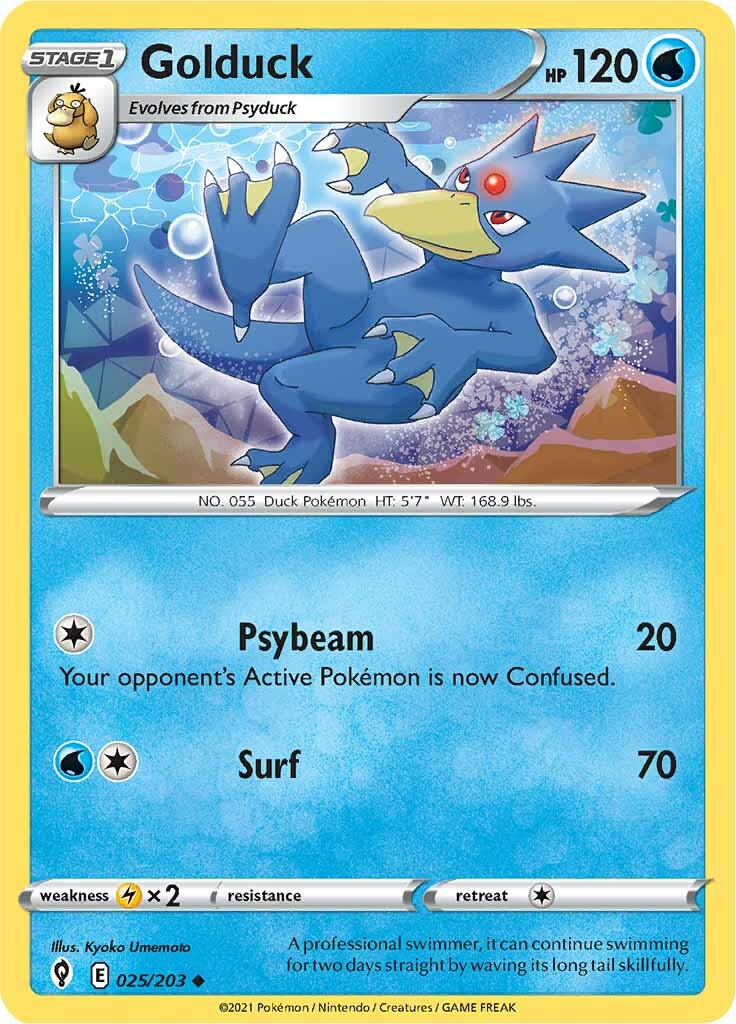 Golduck (025/203) [Sword & Shield: Evolving Skies] | Devastation Store