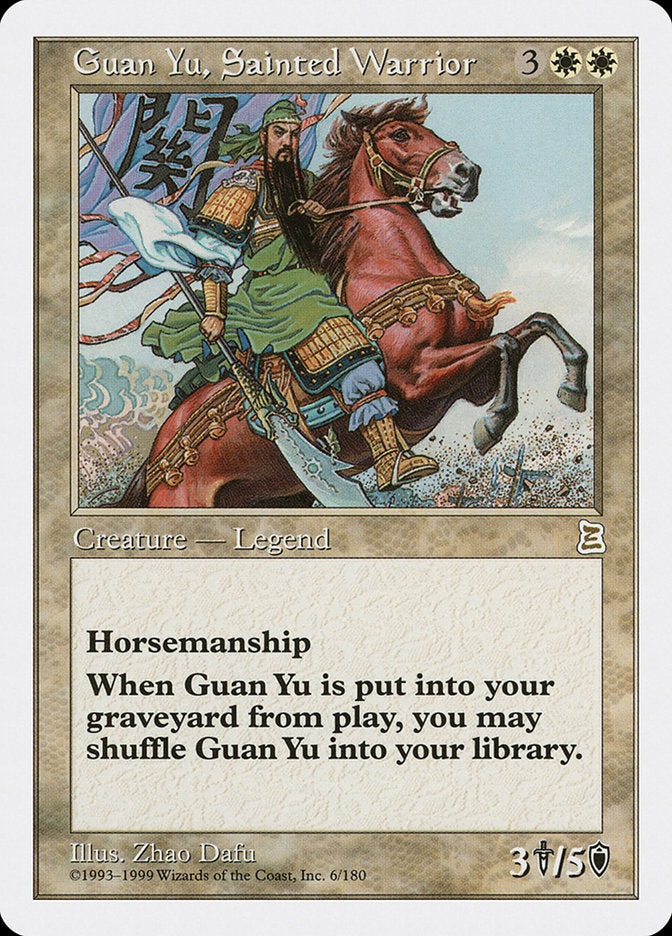 Guan Yu, Sainted Warrior [Portal Three Kingdoms] - Devastation Store | Devastation Store