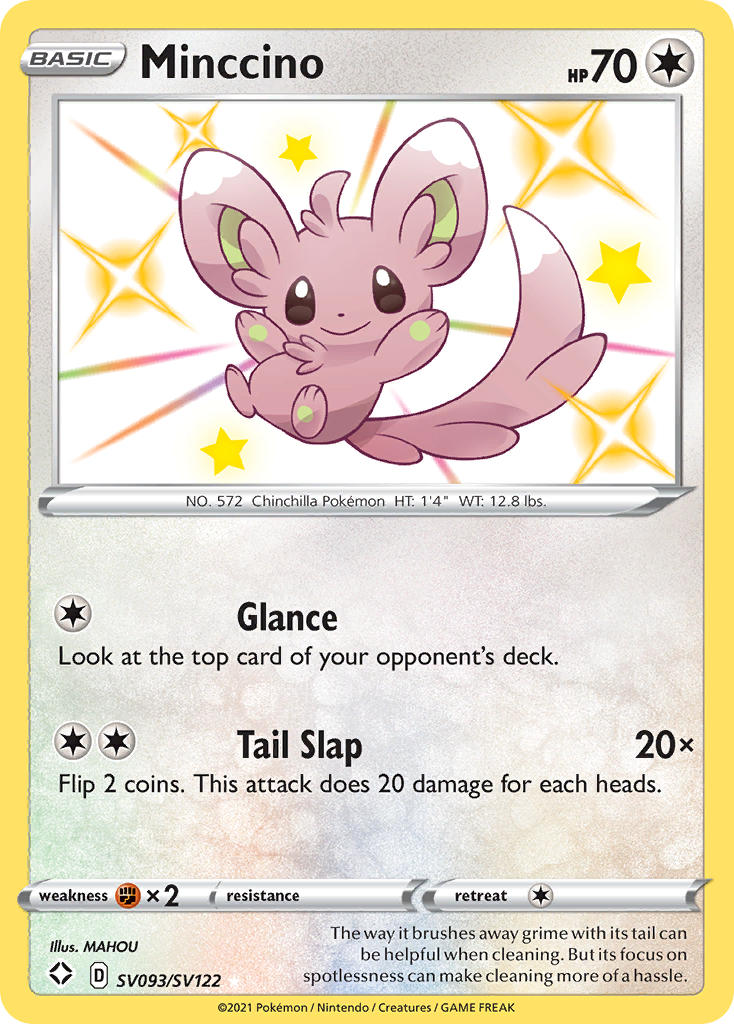 Minccino (SV093/SV122) [Sword & Shield: Shining Fates] | Devastation Store