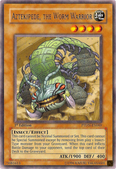 Aztekipede, the Worm Warrior [PTDN-EN089] Rare | Devastation Store