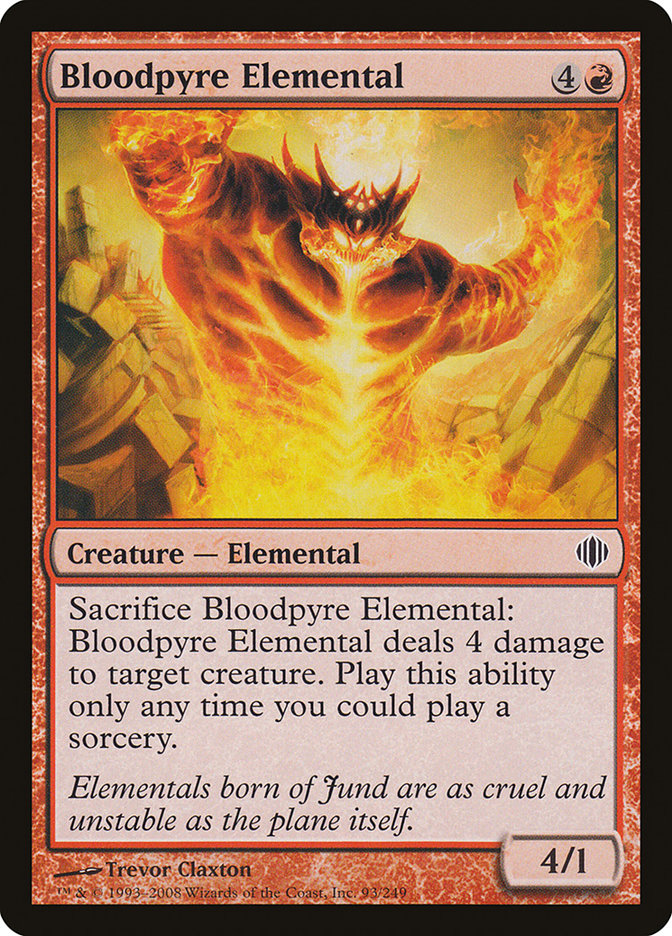 Bloodpyre Elemental [Shards of Alara] - Devastation Store | Devastation Store