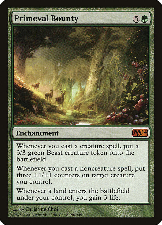 Primeval Bounty [Magic 2014] | Devastation Store