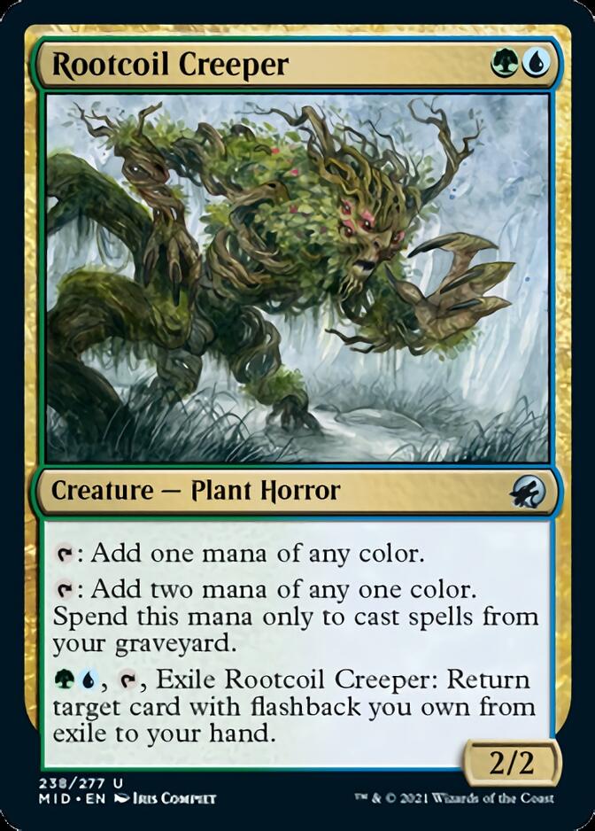 Rootcoil Creeper [Innistrad: Midnight Hunt] | Devastation Store