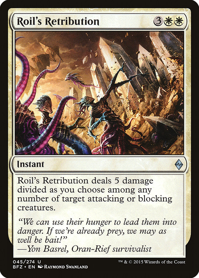 Roil's Retribution [Battle for Zendikar] | Devastation Store