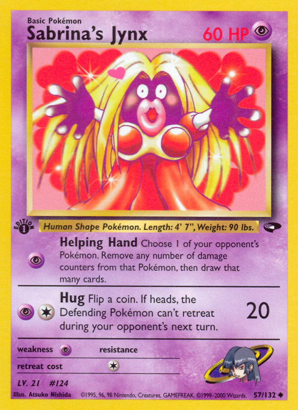 Sabrina's Jynx (57/132) [Gym Challenge 1st Edition] | Devastation Store