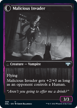 Innocent Traveler // Malicious Invader [Innistrad: Double Feature] | Devastation Store