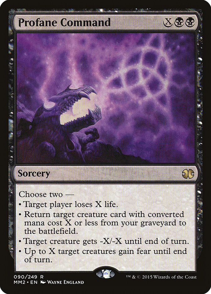 Profane Command [Modern Masters 2015] | Devastation Store