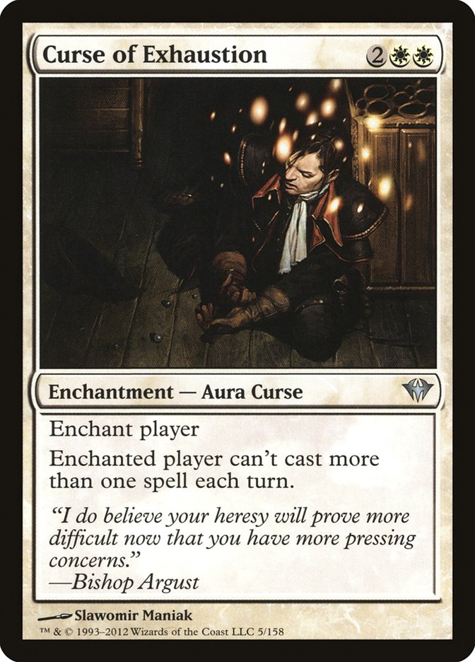 Curse of Exhaustion [Dark Ascension] | Devastation Store