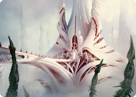 The Fair Basilica Art Card [Phyrexia: All Will Be One Art Series] | Devastation Store