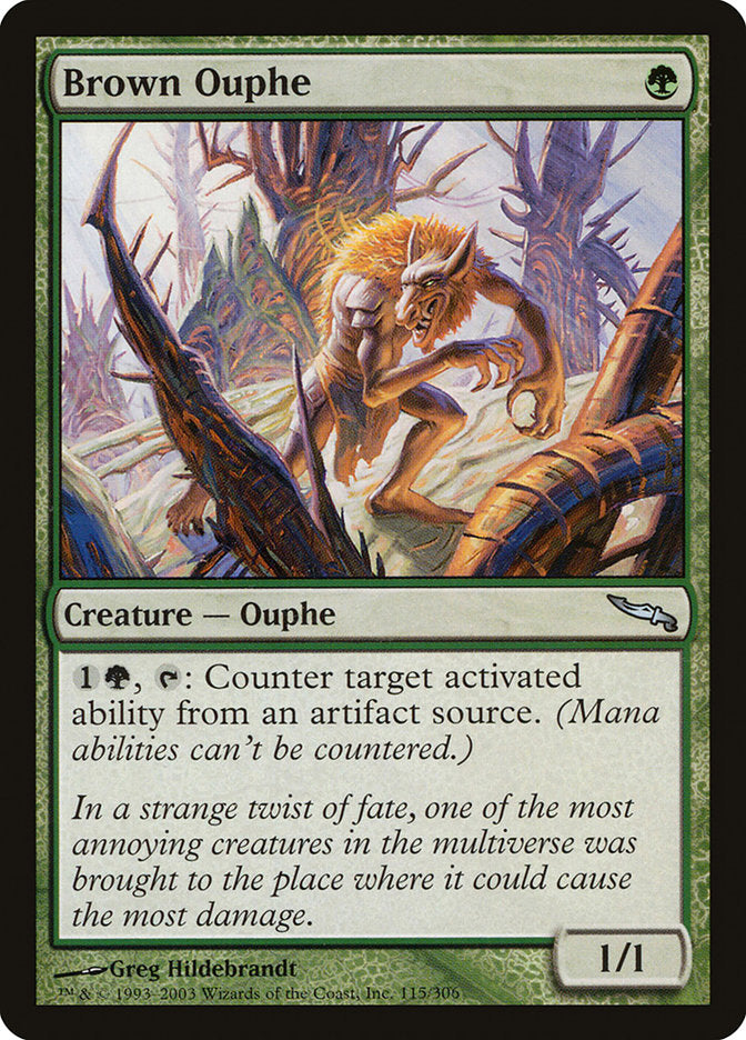 Brown Ouphe [Mirrodin] - Devastation Store | Devastation Store