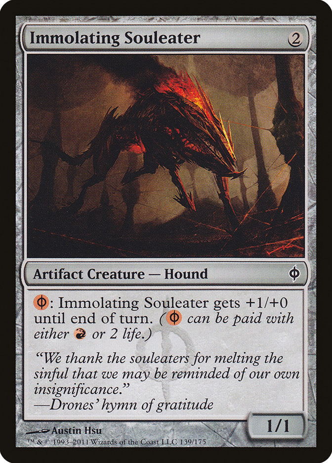 Immolating Souleater [New Phyrexia] | Devastation Store