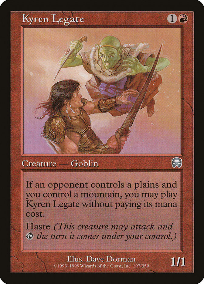 Kyren Legate [Mercadian Masques] - Devastation Store | Devastation Store