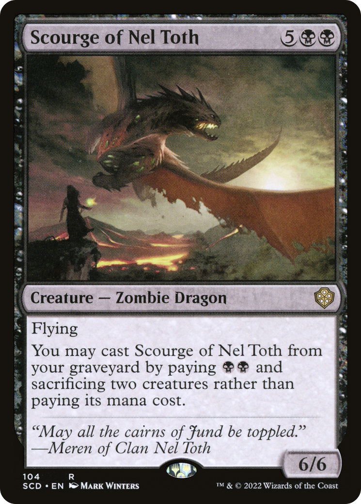 Scourge of Nel Toth [Starter Commander Decks] | Devastation Store