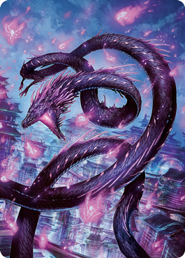 Junji, the Midnight Sky 2 Art Card [Kamigawa: Neon Dynasty Art Series] | Devastation Store