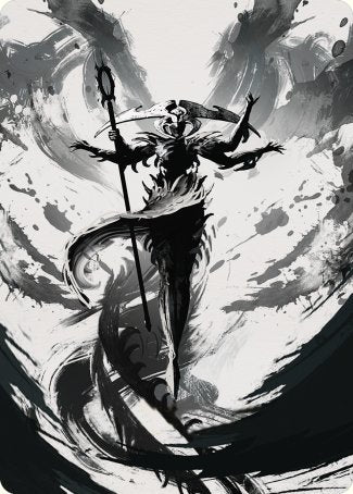 Atraxa, Grand Unifier 2 Art Card [Phyrexia: All Will Be One Art Series] | Devastation Store