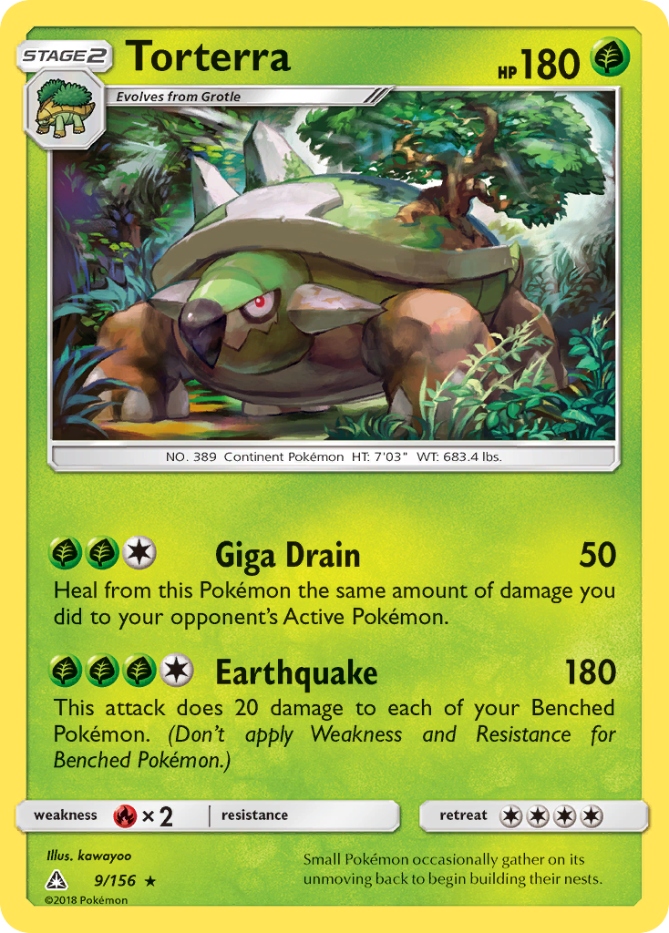 Torterra (9/156) [Sun & Moon: Ultra Prism] | Devastation Store