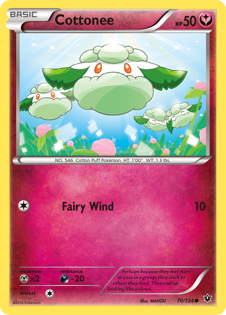 Cottonee (70/124) [XY: Fates Collide] | Devastation Store