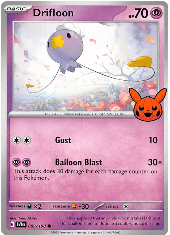 Drifloon (089/198) [Trick or Trade 2023] | Devastation Store