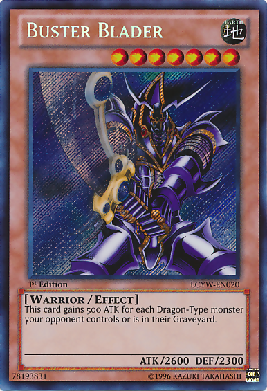 Buster Blader [LCYW-EN020] Secret Rare | Devastation Store