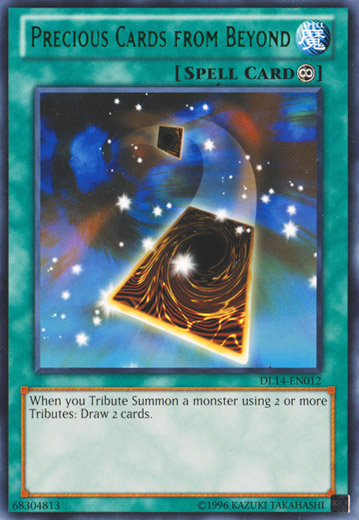 Precious Cards from Beyond (Green) [DL14-EN012] Rare | Devastation Store