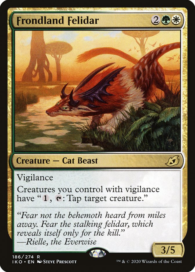 Frondland Felidar [Ikoria: Lair of Behemoths] | Devastation Store
