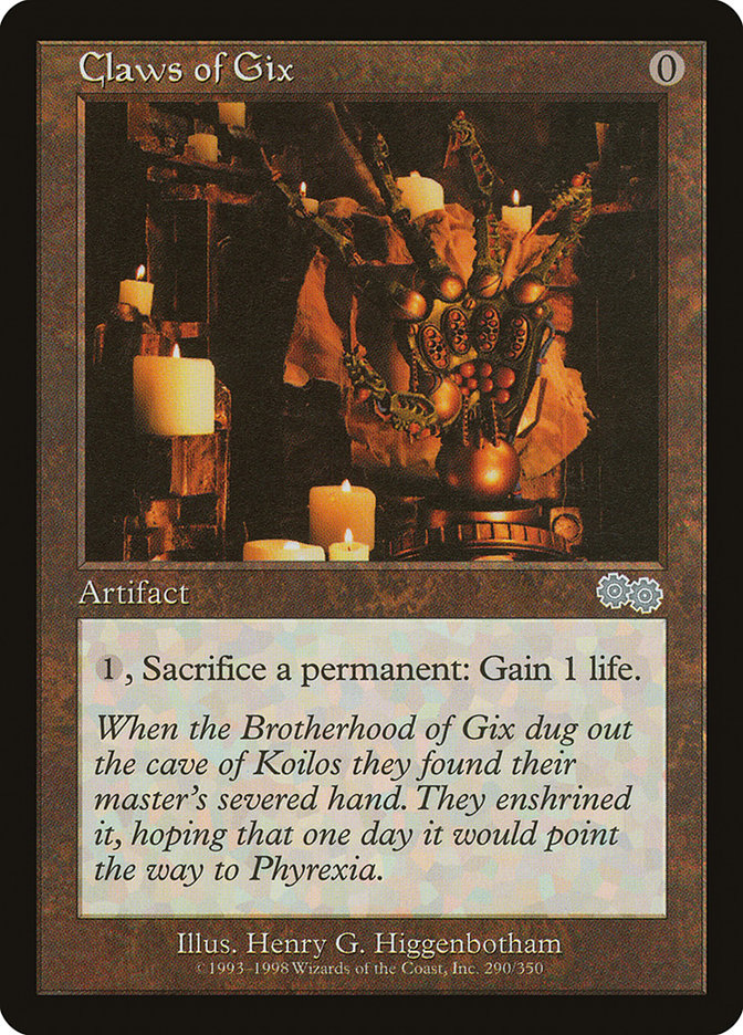 Claws of Gix [Urza's Saga] - Devastation Store | Devastation Store