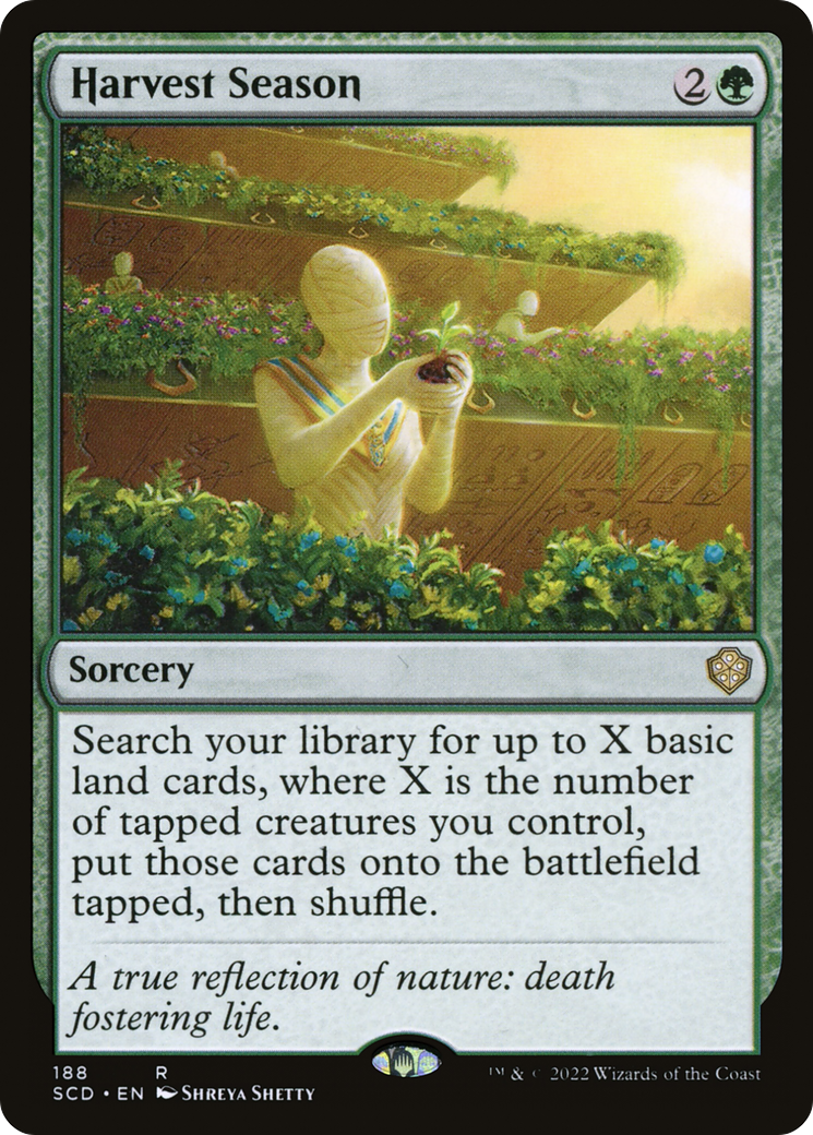 Harvest Season [Starter Commander Decks] | Devastation Store