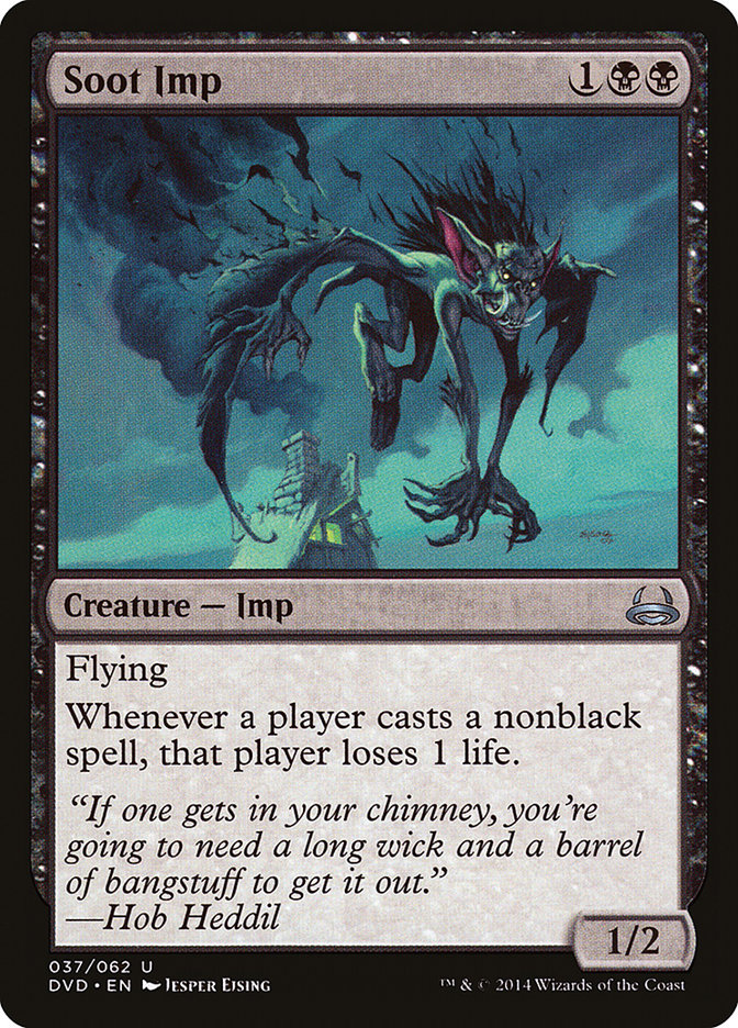 Soot Imp (Divine vs. Demonic) [Duel Decks Anthology] - Devastation Store | Devastation Store