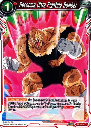 Recoome Ultra Fighting Bomber [TB3-015] | Devastation Store