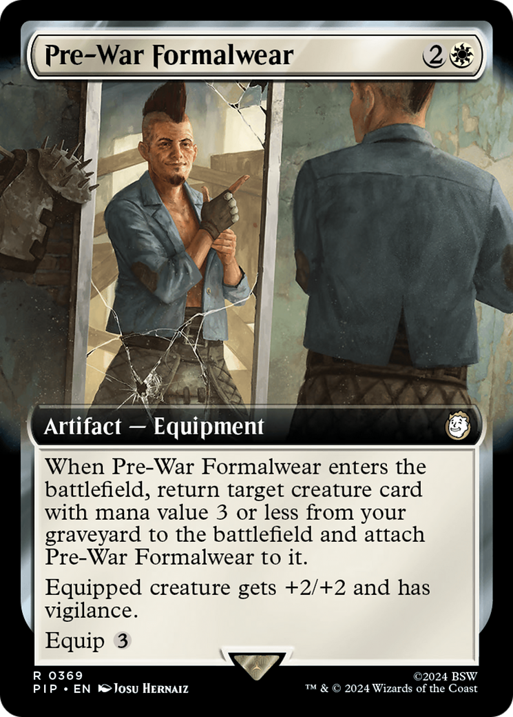 Pre-War Formalwear (Extended Art) [Fallout] | Devastation Store