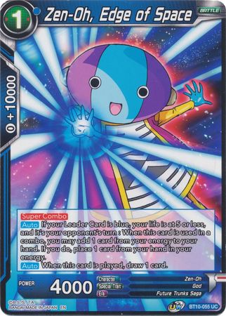 Zen-Oh, Edge of Space (BT10-055) [Rise of the Unison Warrior 2nd Edition] | Devastation Store