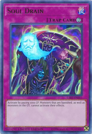 Soul Drain [LART-EN011] Ultra Rare | Devastation Store