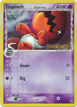 Trapinch (68/101) (Delta Species) (Stamped) [EX: Dragon Frontiers] | Devastation Store