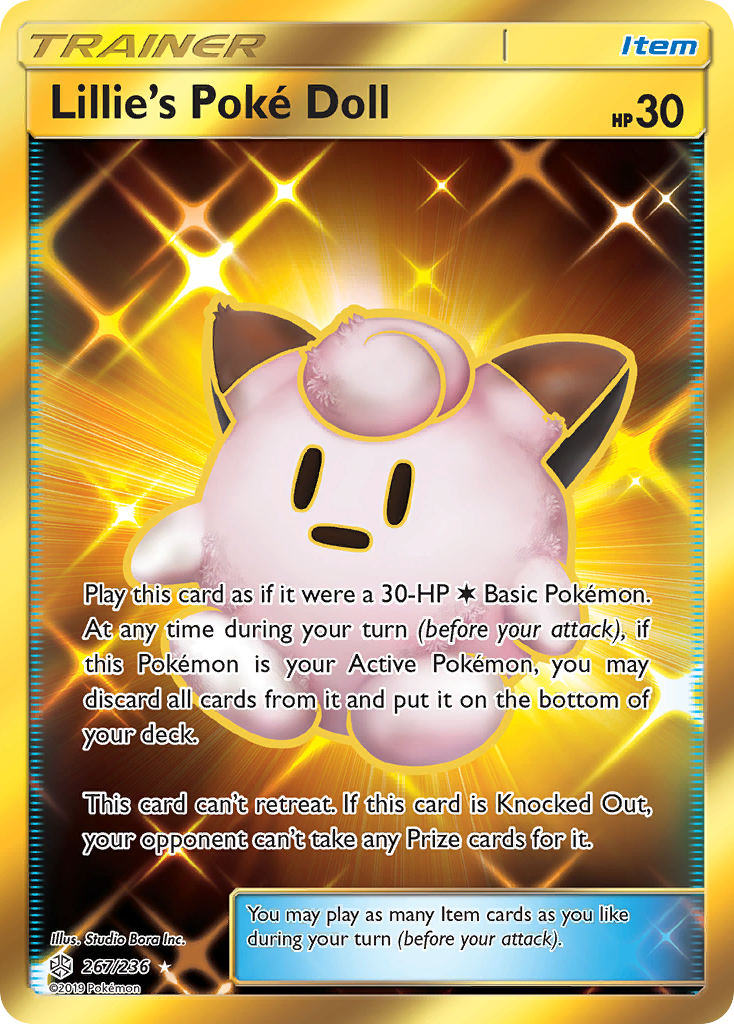 Lillie's Poke Doll (267/236) [Sun & Moon: Cosmic Eclipse] | Devastation Store