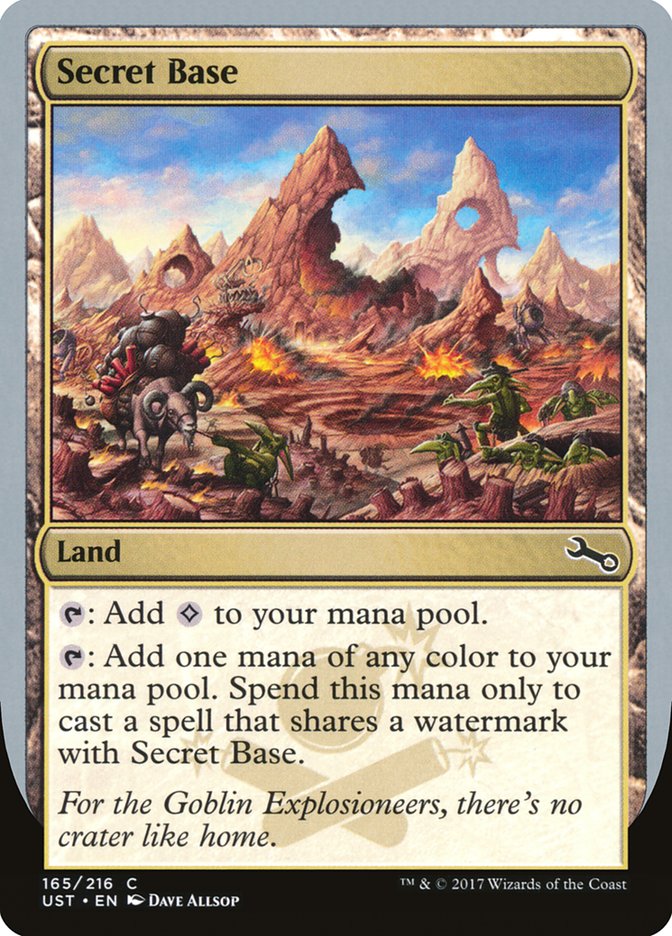 Secret Base (Artist: Dave Allsop) [Unstable] | Devastation Store