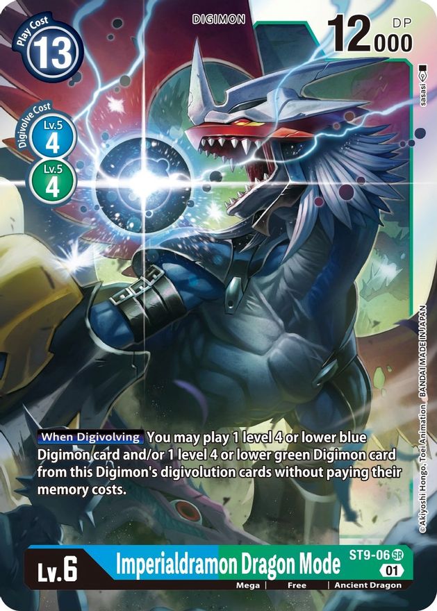 Imperialdramon Dragon Mode [ST9-06] [Starter Deck: Ultimate Ancient Dragon] | Devastation Store