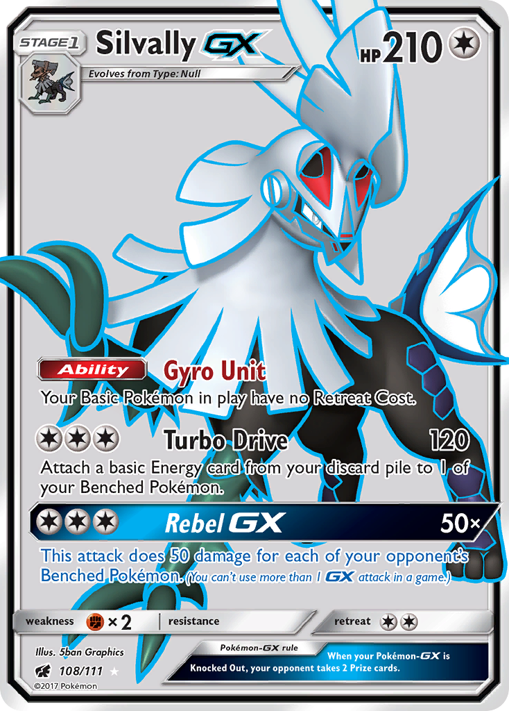 Silvally GX (108/111) [Sun & Moon: Crimson Invasion] | Devastation Store