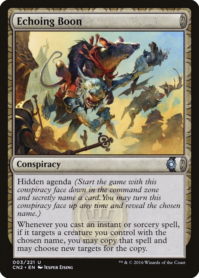 Echoing Boon [Conspiracy: Take the Crown] - Devastation Store | Devastation Store