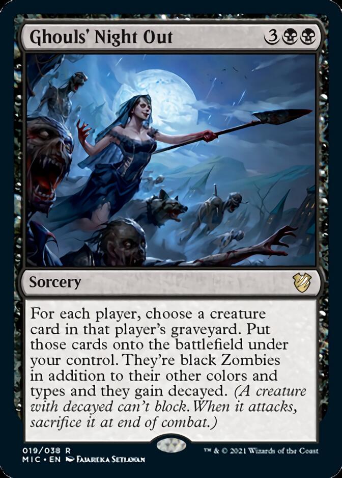 Ghouls' Night Out [Innistrad: Midnight Hunt Commander] | Devastation Store