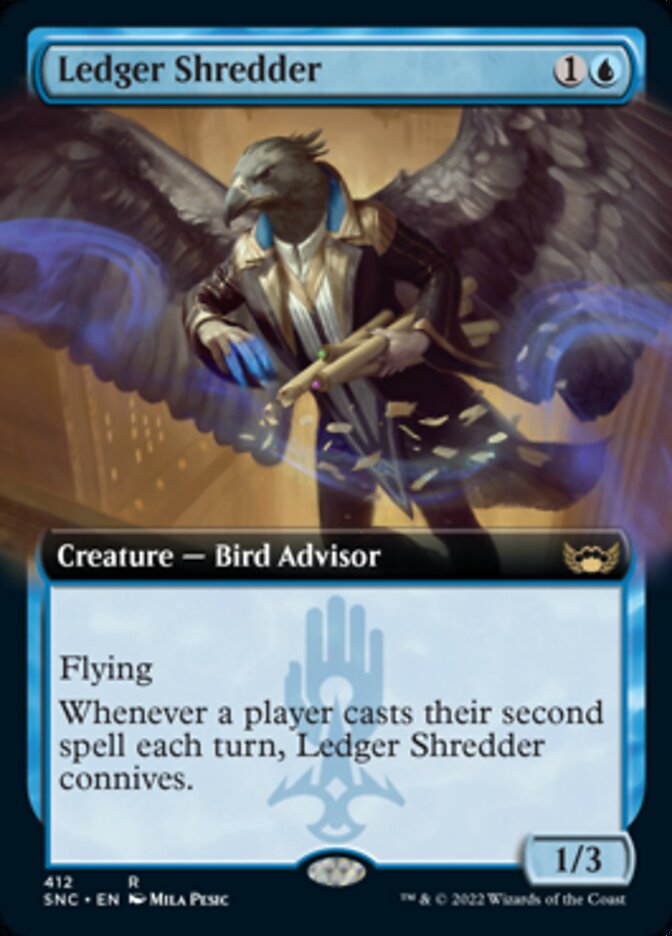 Ledger Shredder (Extended Art) [Streets of New Capenna] | Devastation Store
