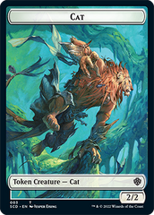 Insect // Cat Double-Sided Token [Starter Commander Decks] | Devastation Store
