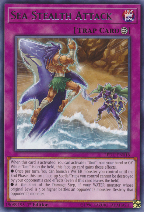 Sea Stealth Attack [LEDU-EN018] Rare | Devastation Store