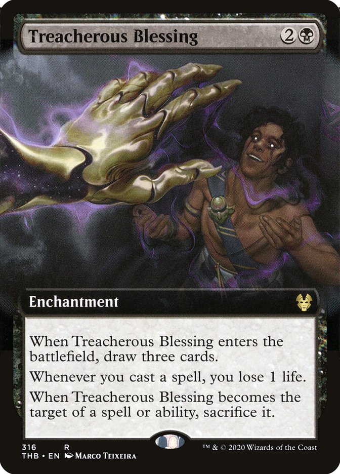 Treacherous Blessing (Extended) [Theros Beyond Death] | Devastation Store