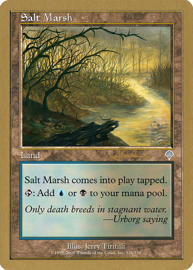 Salt Marsh (Antoine Ruel) [World Championship Decks 2001] | Devastation Store