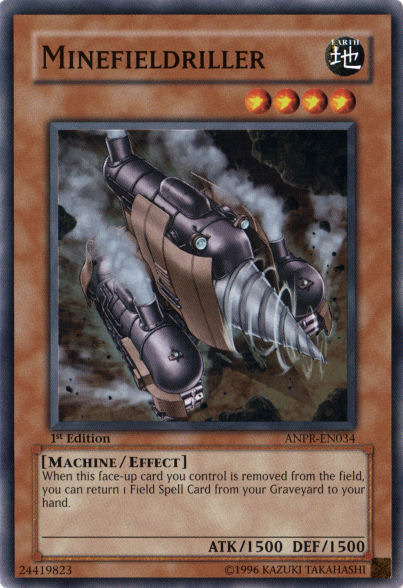 Minefieldriller [ANPR-EN034] Super Rare | Devastation Store