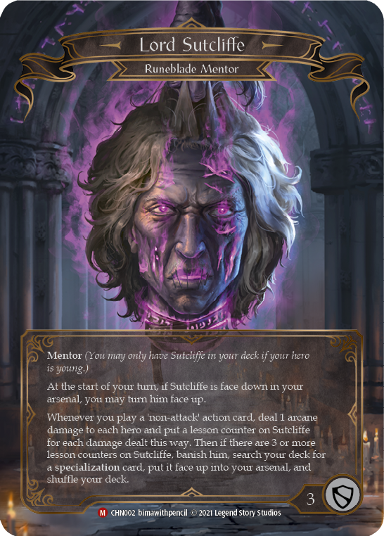 Lord Sutcliffe [CHN002] (Monarch Chane Blitz Deck) | Devastation Store